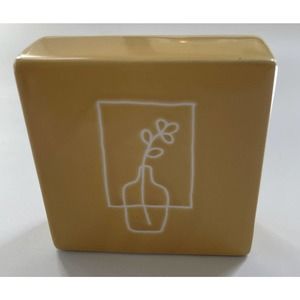 RAE DUNN OFFICE Home Decor PAPER WEIGHT Self‎ Care Day Square Accessory